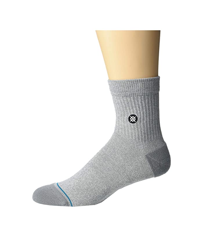NBA Logoman Qtr Ankle Socks [Greyheather] S